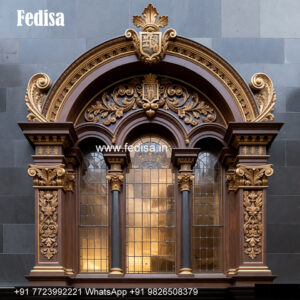 Classic Window Design Arched Window Design No-1102