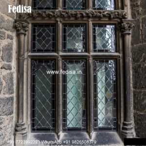 Classic Window Design Front Elevation Window Design No-1161