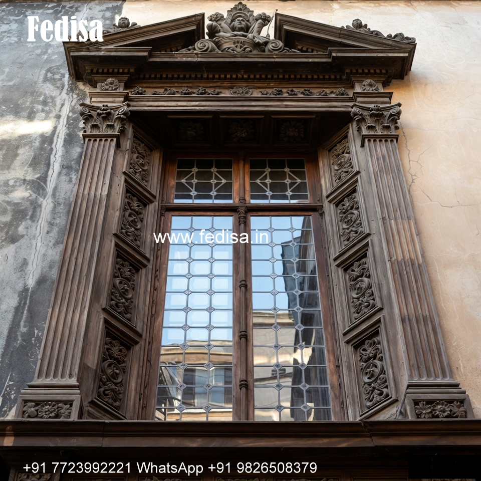 Classic Window Design Arched Window Design No-1180