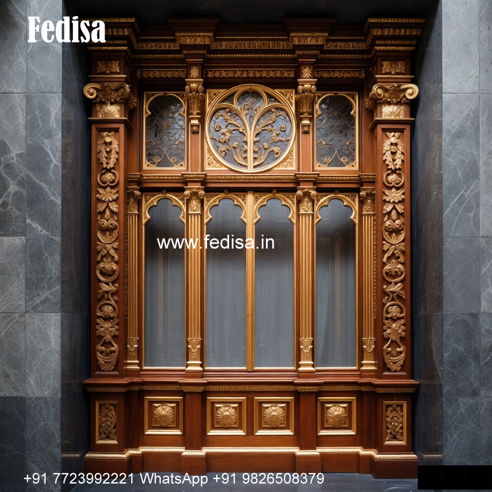 Classic Window Design Arched Window Design No-1219