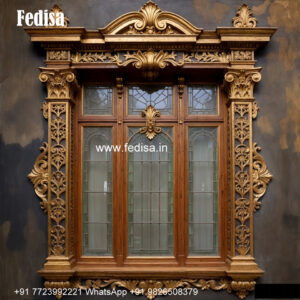 Classic Window Design Stained Glass Window Design No-1349