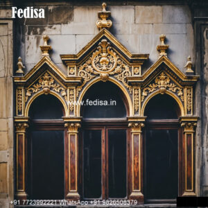 Classic Window Design Wooden Frame Window Design No-1460