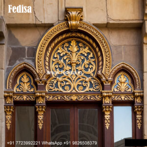 Classic Window Design Front Elevation Window Design No-1473