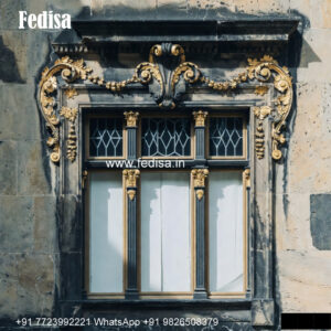 Classic Window Design Classic Window Design For Front Elevation No-1481