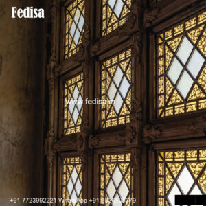 Classic Window Design Stained Glass Window Design No-1583