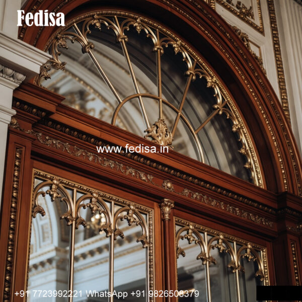 Classic Window Design Front Elevation Window Design No-1629 - Fedisa