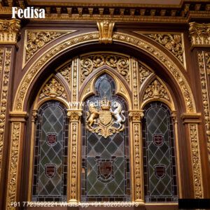 Classic Window Design Traditional Window Design With Glass Panels No-1714