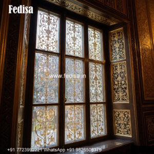 Classic Window Design Front Elevation Window Design No-1785