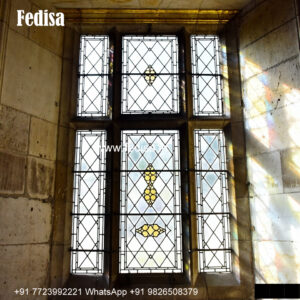 Classic Window Design Traditional Window Design With Glass Panels No-1792