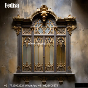 Classic Window Design Front Elevation Window Design No-1902