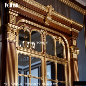 Classic Window Design Wooden Frame Window Design No-1967