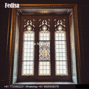 Classic Window Design Wooden Classic Windows No-1998