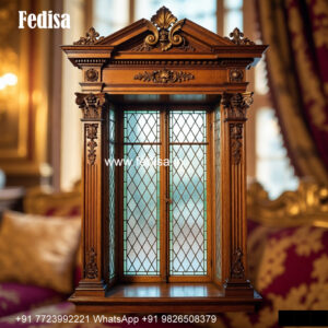 Classic Window Design Traditional Window Design With Glass Panels No-2065