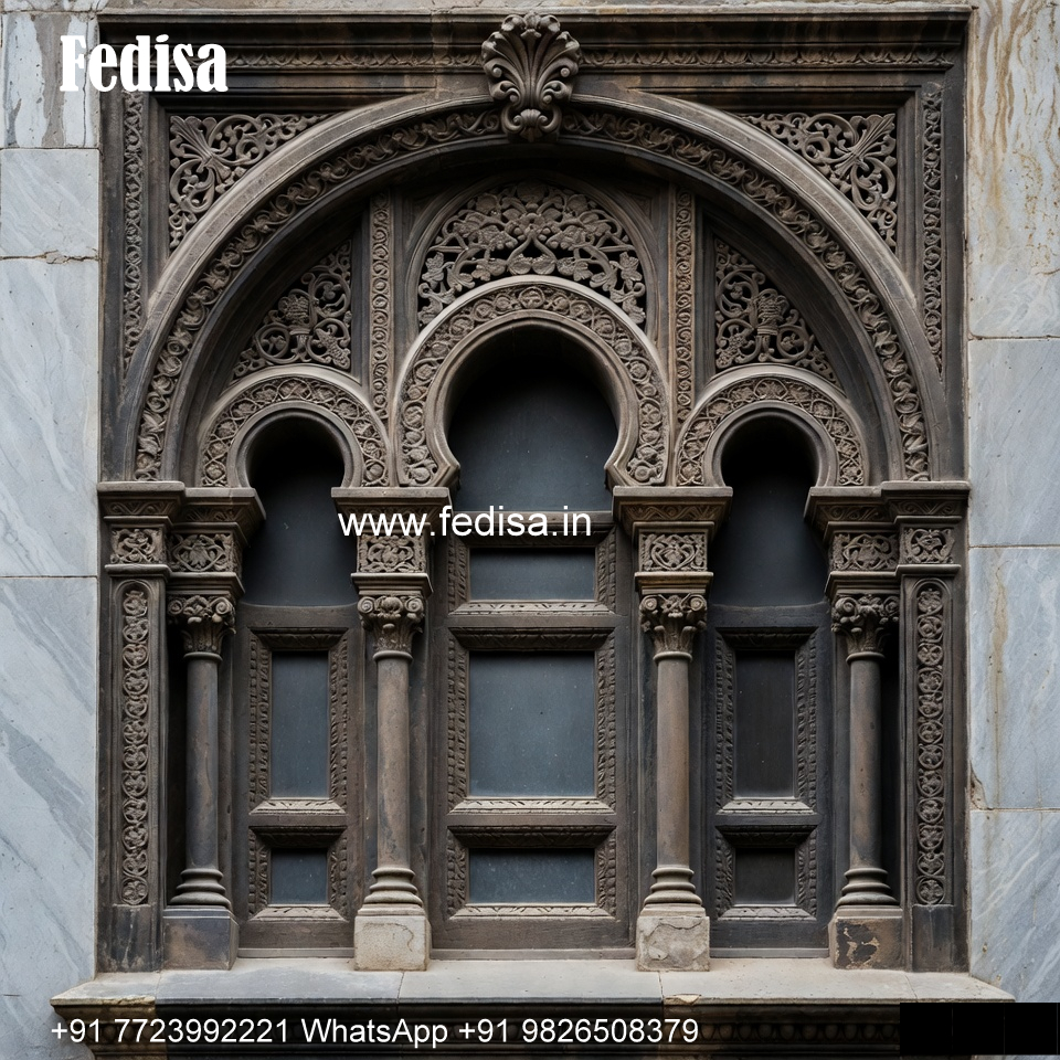 Classic Window Design Arched Window Design No-2077