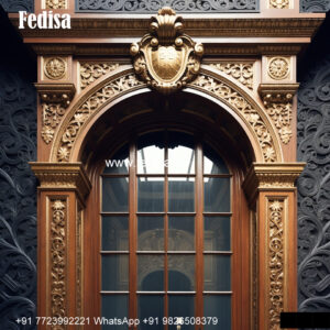 Classic Window Design Stained Glass Window Design No-2090