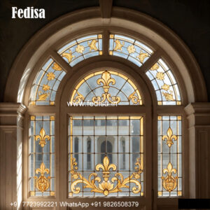 Classic Window Design Front Elevation Window Design No-2643