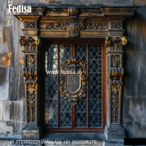 Classic Window Design Traditional Window Design With Glass Panels No-2650