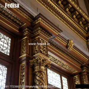 Classic Window Design Wooden Frame Window Design No-2864