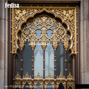 Classic Window Design Front Elevation Window Design No-2877