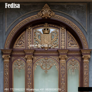 Classic Window Design Arched Window Design No-3052