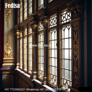 Classic Window Design Traditional Window Design With Glass Panels No-3079