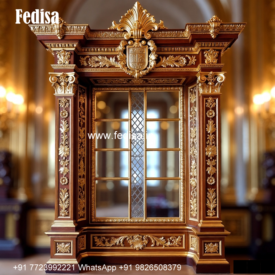 Classic Window Design Balcony Window Classic Design No-3112