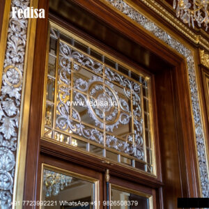 Classic Window Design Wooden Frame Window Design No-3137