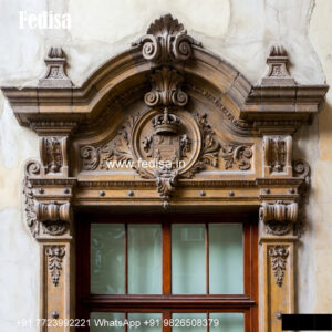Classic Window Design Front Elevation Window Design No-3189