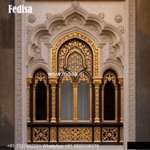 Classic Window Design Front Elevation Window Design No-3228