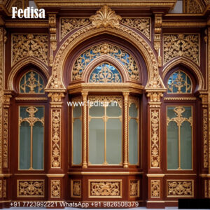 Classic Window Design Wooden Frame Window Design No-3254