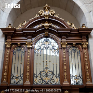 Classic Window Design Traditional Window Design With Glass Panels No-3274