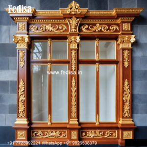 Classic Window Design Arched Window Design No-3364