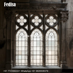 Classic Window Design Traditional Window Design With Glass Panels No-3547