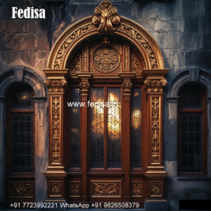 Classic Window Design Wooden Classic Windows No-3558