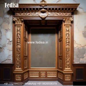 Classic Window Design Wooden Frame Window Design No-3566