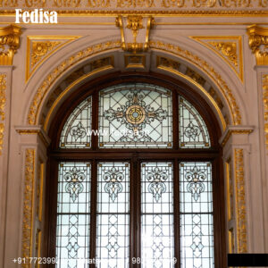 Classic Window Design Front Elevation Window Design No-3657