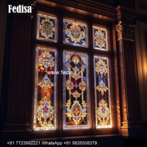 Classic Window Design Traditional Window Design With Glass Panels No-3664