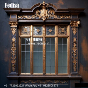 Classic Window Design Arched Window Design No-3676