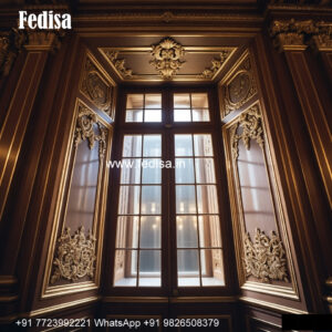 Classic Window Design Balcony Window Classic Design No-3697