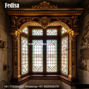 Classic Window Design French Window Design No-3719