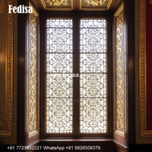 Classic Window Design Traditional Window Design With Glass Panels No-3859