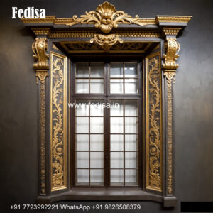 Classic Window Design Traditional Window Frames No-3885