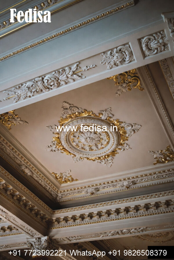 Luxury Ceiling Design False Ceiling Design For Living Room No-045 - Fedisa