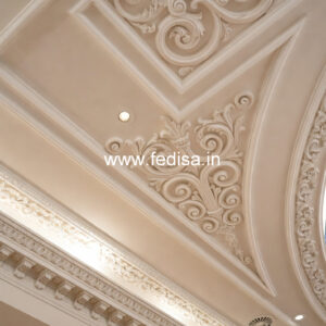 Luxury Ceiling Design Plus Minus Pop Design With Color No-156