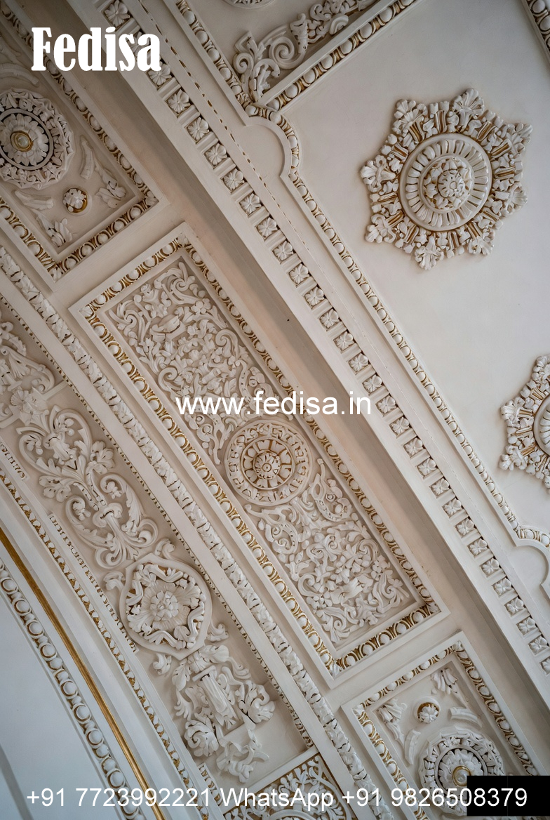 Luxury Ceiling Design Pop Design With Color No-495