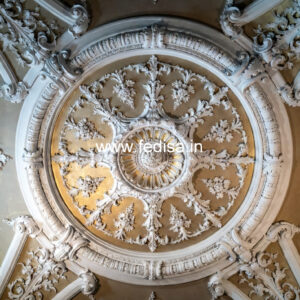 Luxury Ceiling Design Modern False Ceiling Design For Hall With Two Fans No-501