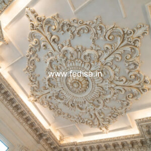 Luxury Ceiling Design Cement Pop Design Plus Minus No-618