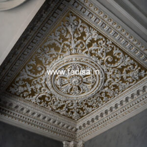 Luxury Ceiling Design Two Fan Ceiling Design No-641