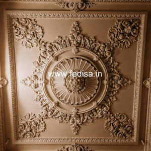 Luxury Ceiling Design Round Pop Design No-777