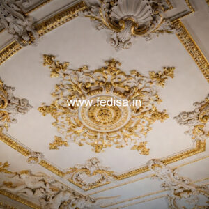 Luxury Ceiling Design False Ceiling Design With Two Fans No-803
